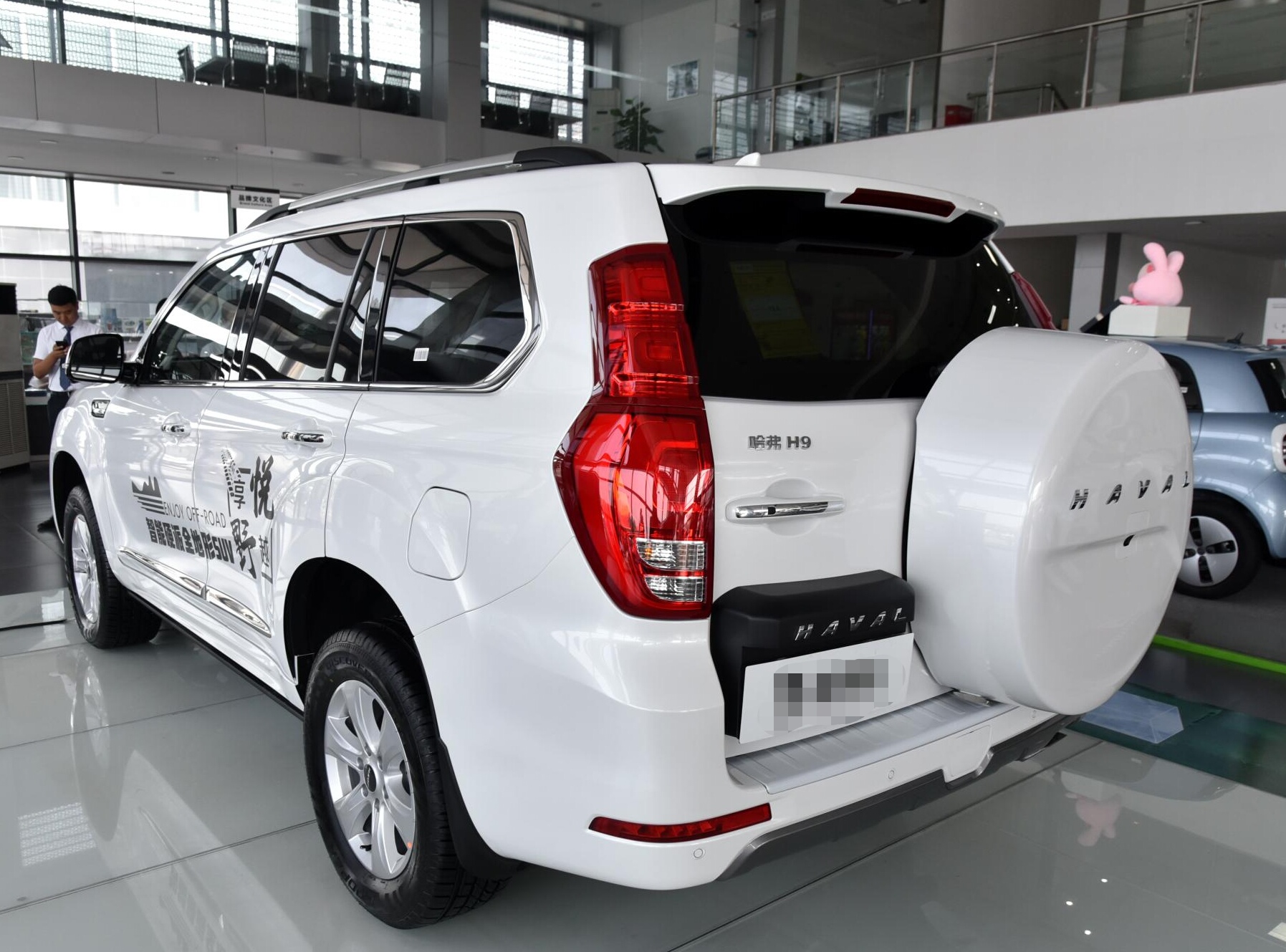 新款长城哈弗h9,落地21万,2.0t 四驱,比普拉多还大气