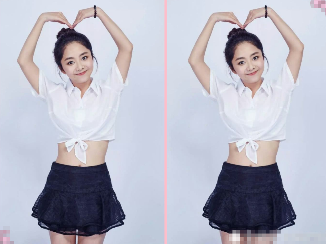 "爆火小花旦"谭松韵,上综艺白t恤配运动裤,穿着休闲似18岁