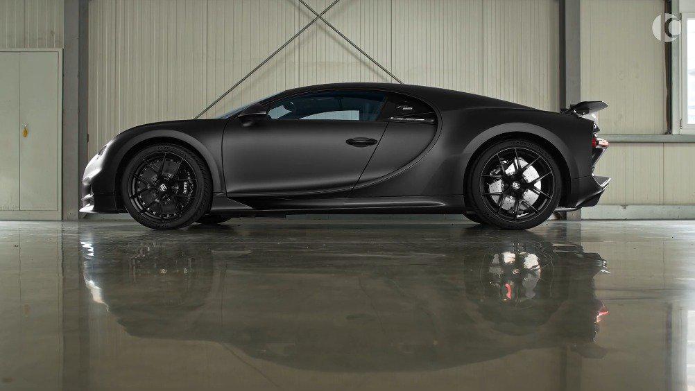 布加迪 chiron sport noire 全方位展示 来听听w16的声音