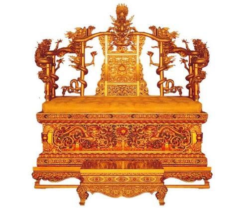 小孩爬龙椅上皇帝问皇位坐着好玩吗小孩巧答4字继承皇位