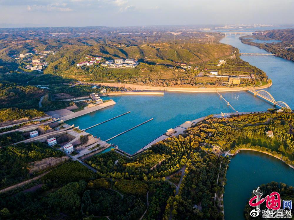中国梦黄河情黄河小浪底水利枢纽