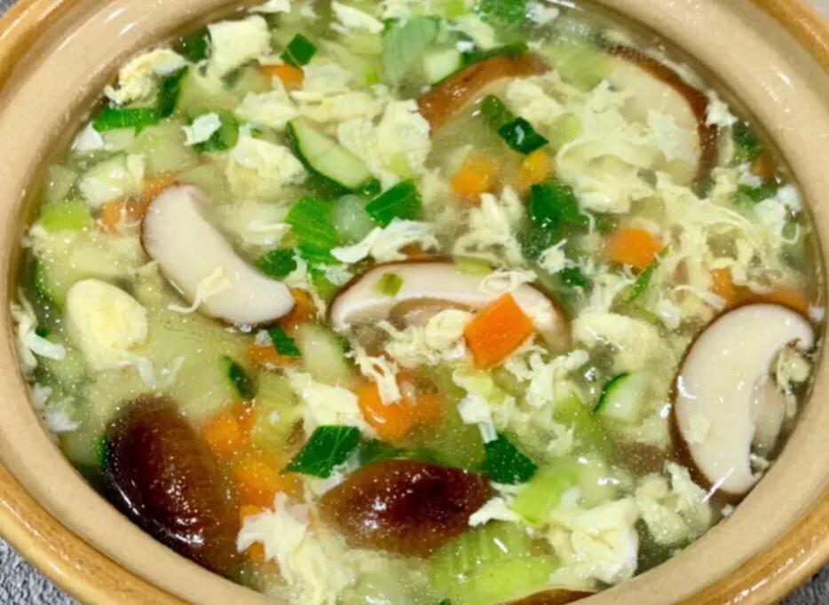 低脂美味,芙蓉鲜蔬汤,简单易学