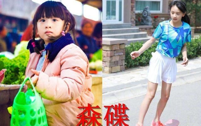 7年后,"富养"的王诗龄跟"穷养"的森碟,差距出很明显