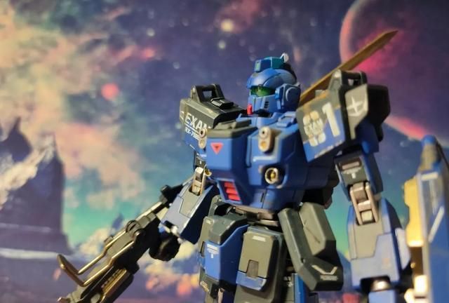 蓝色命运1号机,背景运用的好,也可以很有效果