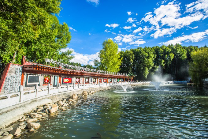 拉萨有一座公园环境优美免门票还是拍摄布达拉宫的好地方