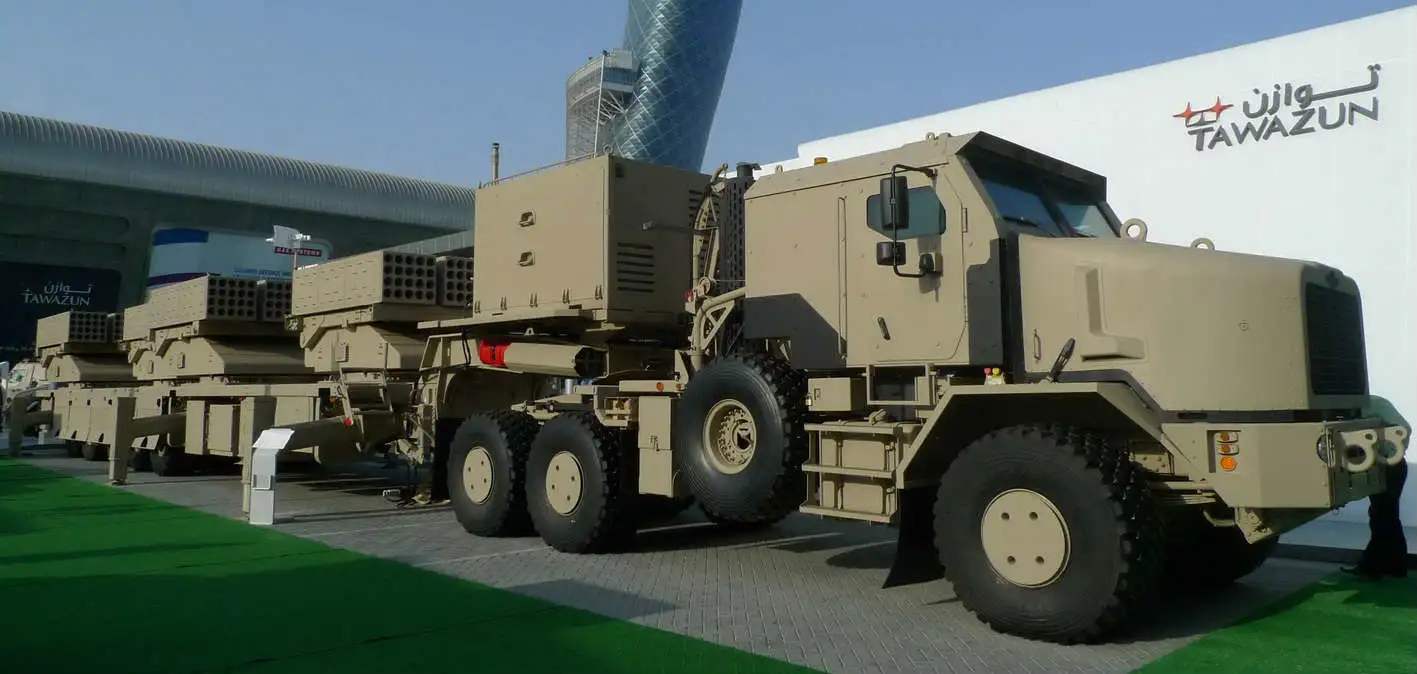 约巴龙重型火箭炮具备实战能力可发射三种不同规格火箭弹