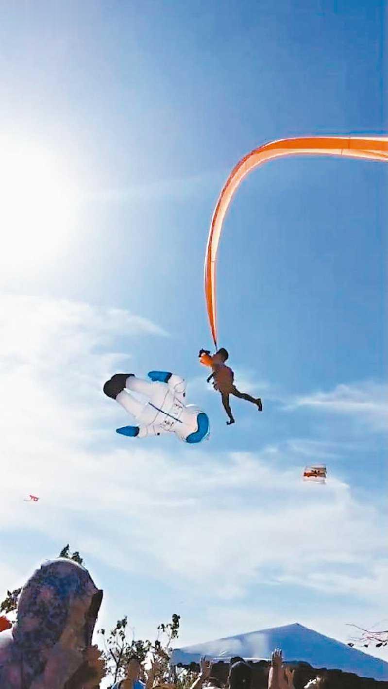 女童遭风筝缠肚飞上天官员遭记过厂商被罚27万