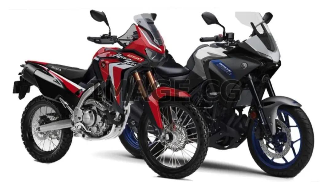 雅马哈tracer 250除了本田的crf250rally以外同样曝光的还有之前的