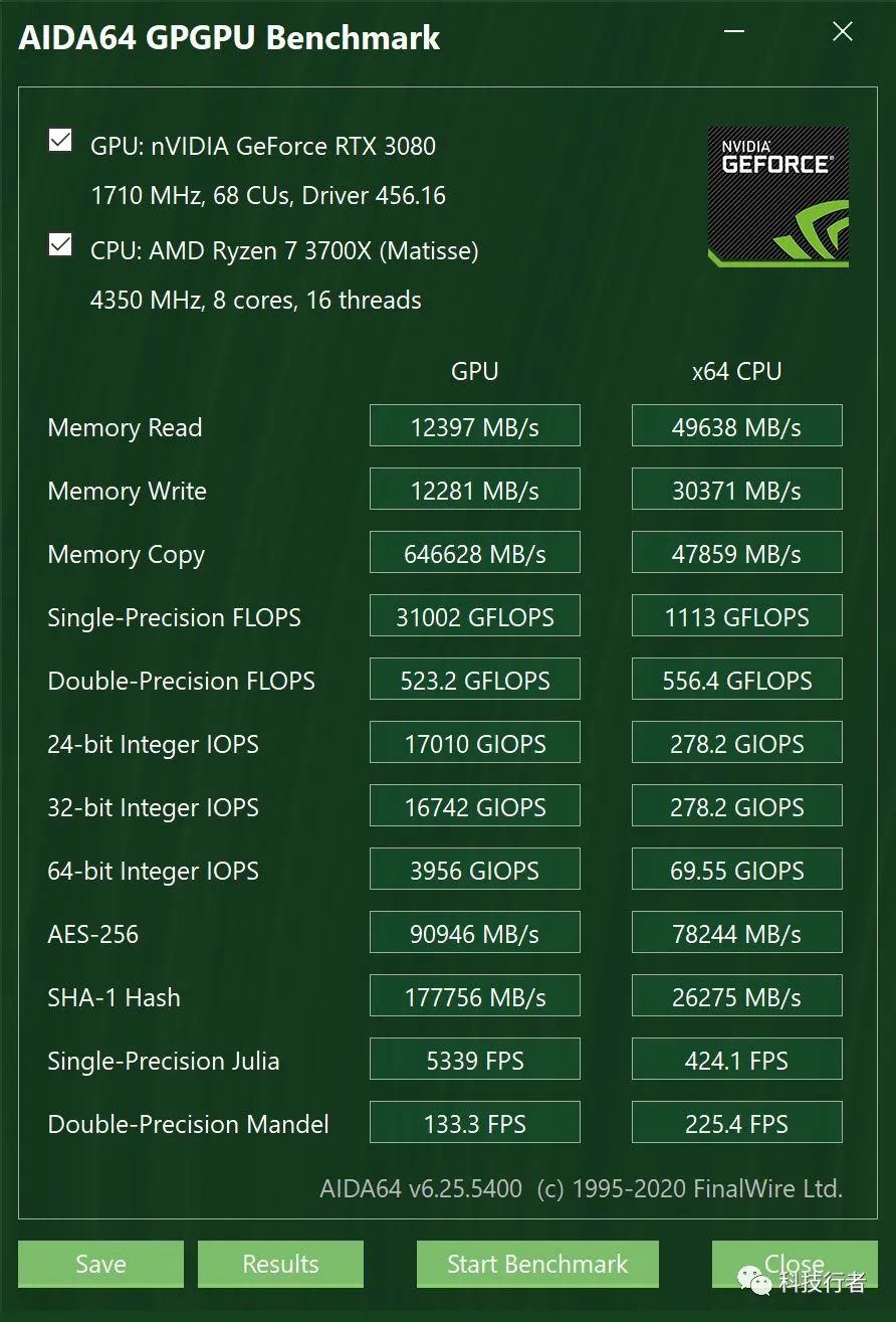 34版本,识别出rtx 3080显卡的全部信息图:cpu-z显示的amd ryzen 7