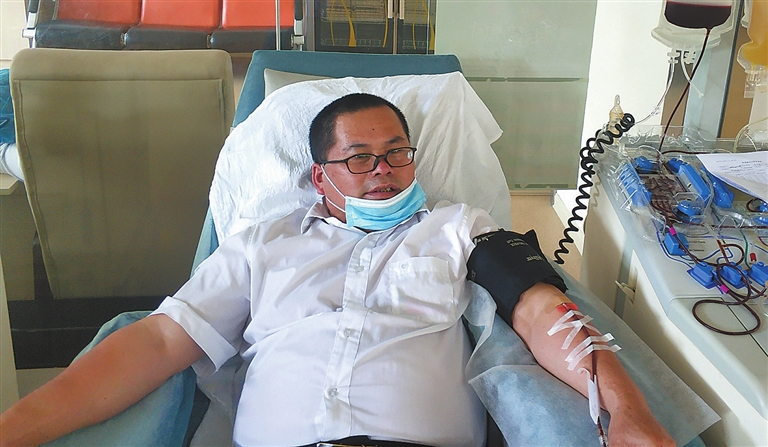 为生命储蓄希望——安远钟为民14年无偿献血|钟为民