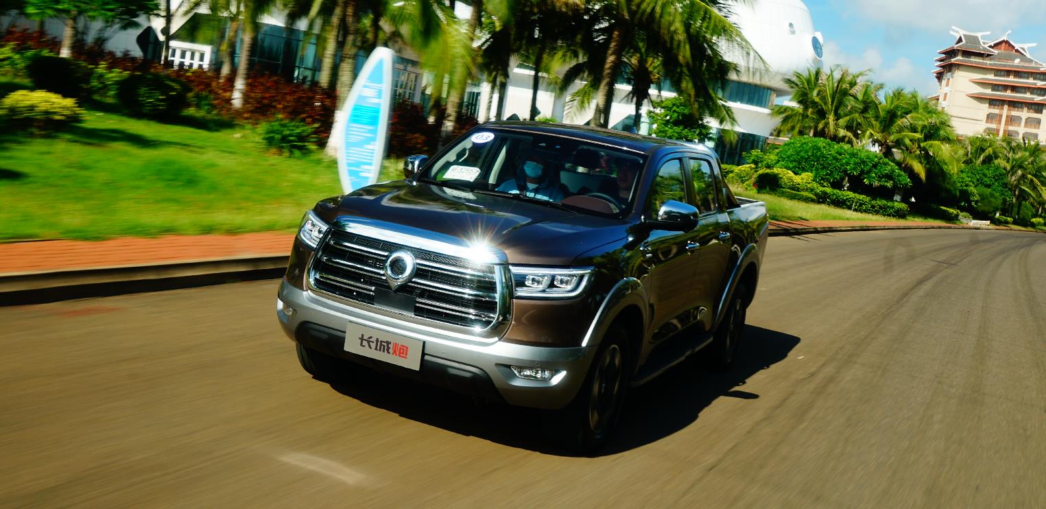 78万元起售的2.0t柴油版长城炮四驱皮卡