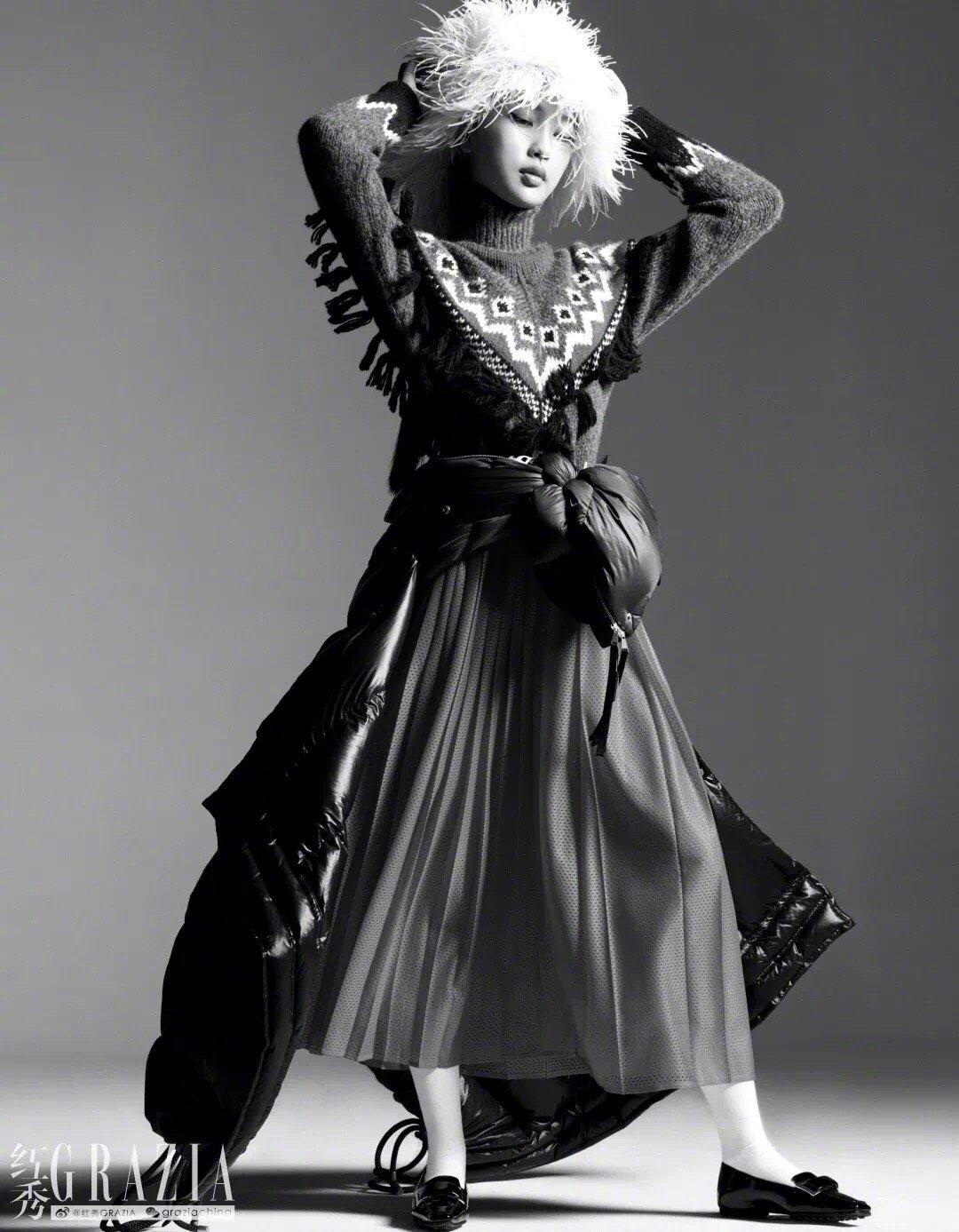 虞书欣 红秀grazia 474期封面大片.