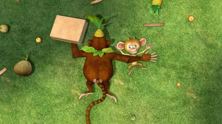 熊出没:吉吉对毛毛真挺好,为了救毛毛,连水果都不要了