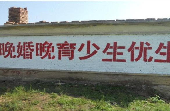 效果,以前计划生育的时候,都是宣传不让多生娃,比如"少生孩子多种树"