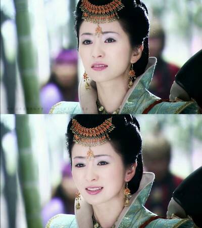 刘庭羽的魔音 《女娲传说之灵珠》中刘庭羽扮演魔音,既美艳又霸气