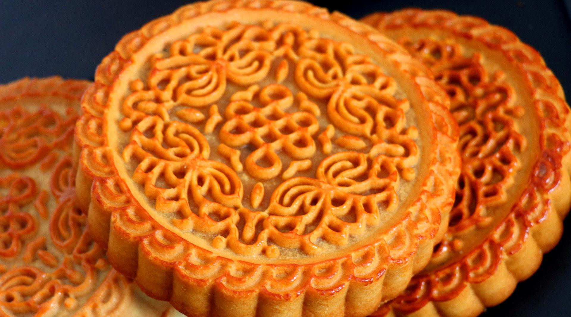 中秋教你做南方大月饼,一个够全家人吃,油润香甜,喜欢的马住