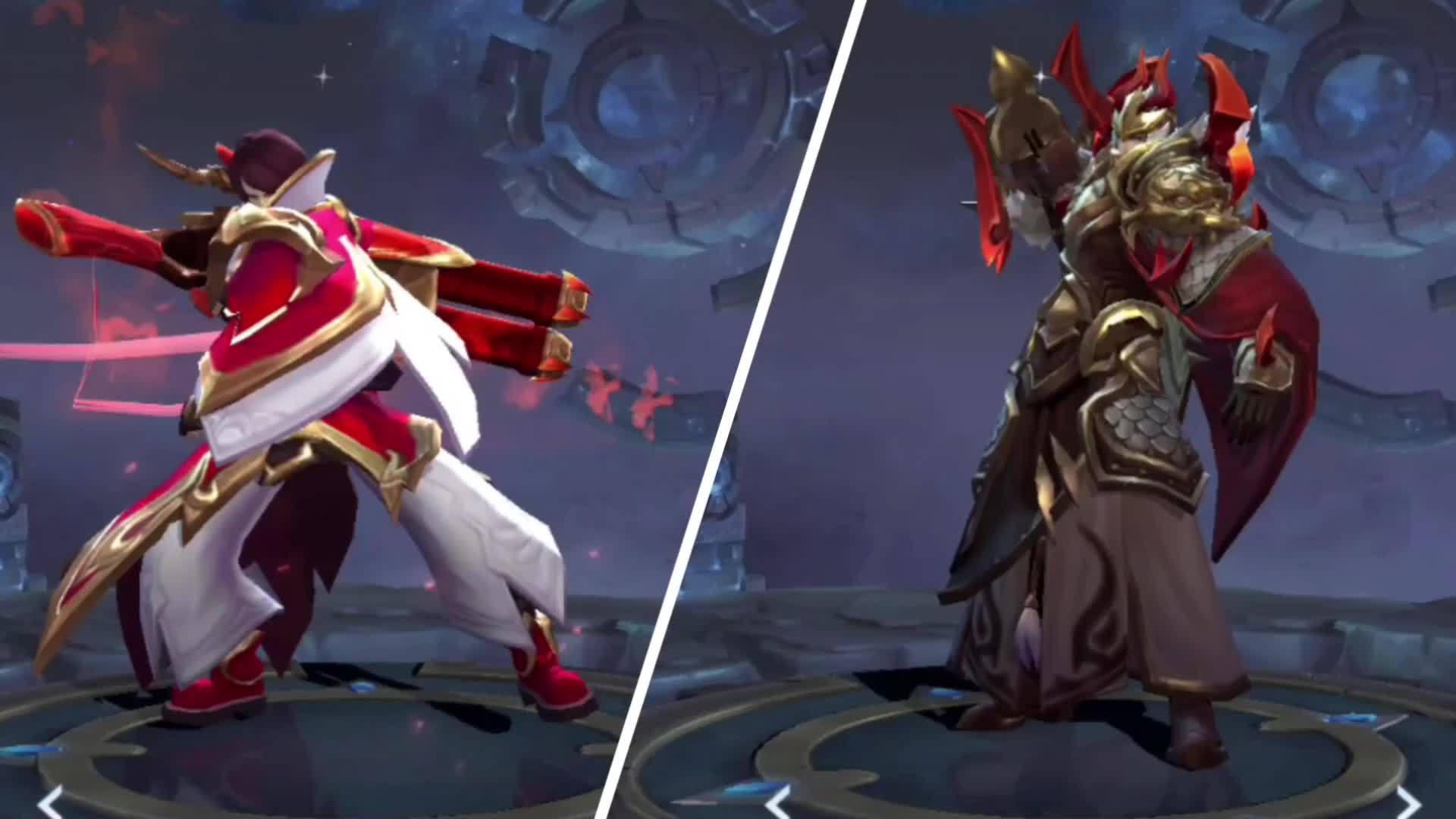 汉昭烈帝VS万事如意 看看刘备这两款皮肤哪款特效更好_新浪新闻