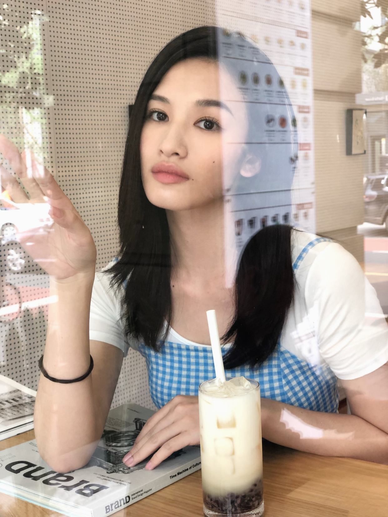 摩天大楼李茉莉太美了现实中张柏嘉颜高会穿妥妥气质女神