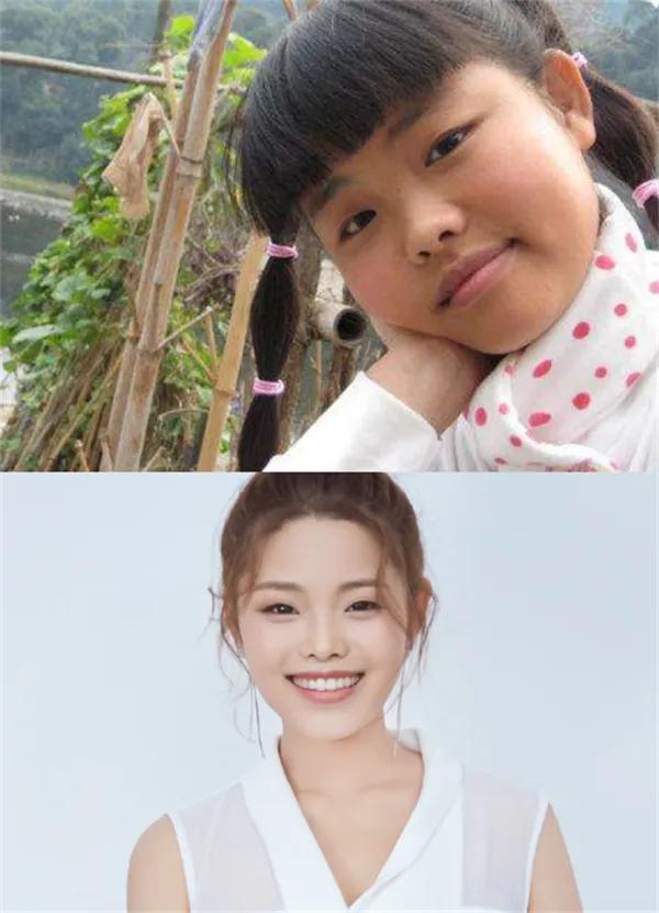 "女大十八变"明星,赵丽颖,杨紫还好,看到郑爽:反差有点儿大