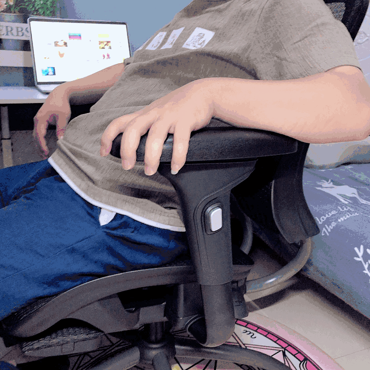 网易严选人体工学转椅坐躺两用午休更舒心