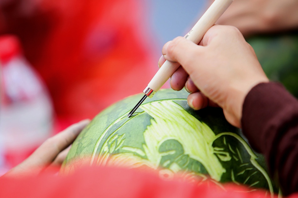 城事|长三角西瓜灯雕刻创意大赛:抗疫题材深入人心