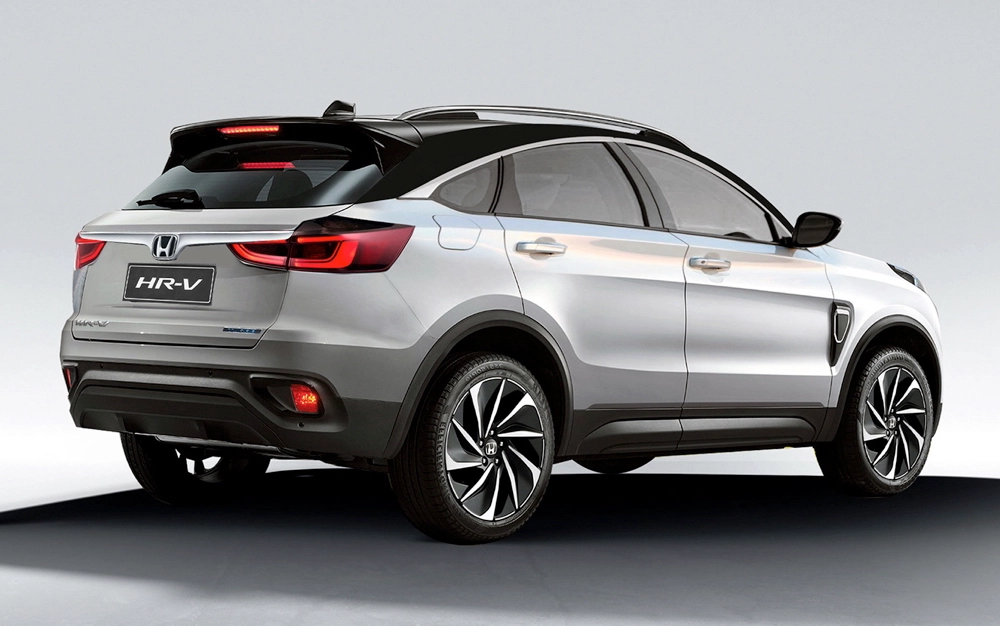 新一代本田缤智实车现身,外观采用轿跑suv设计,价格将上调