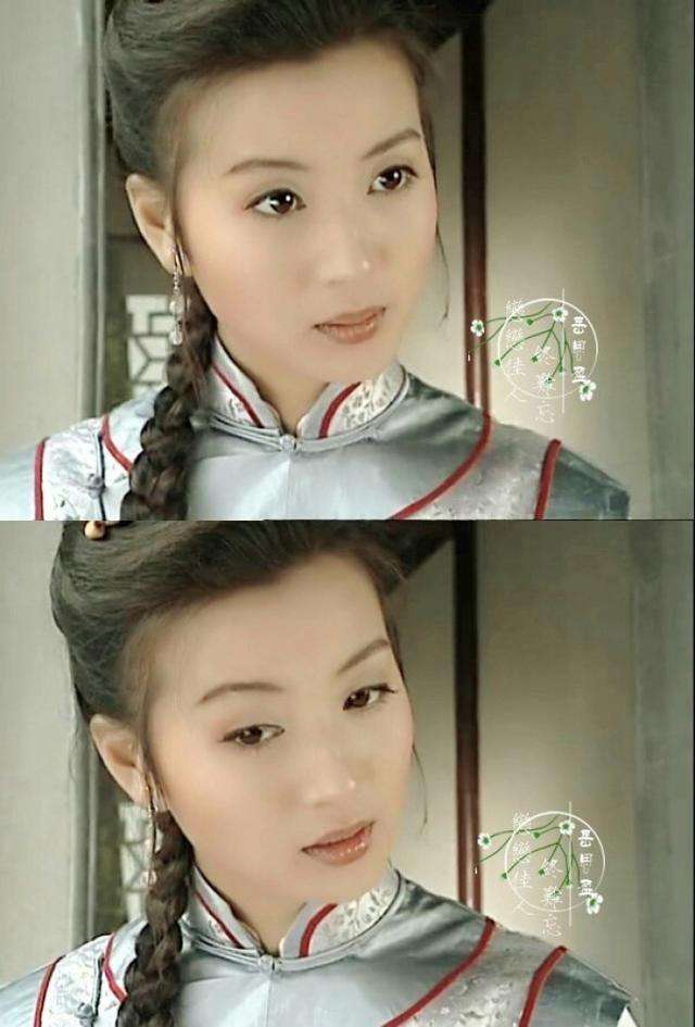 《李卫当官》中饰演的岳思盈,知书达理,敢爱敢恨,当时虽然没什么名气