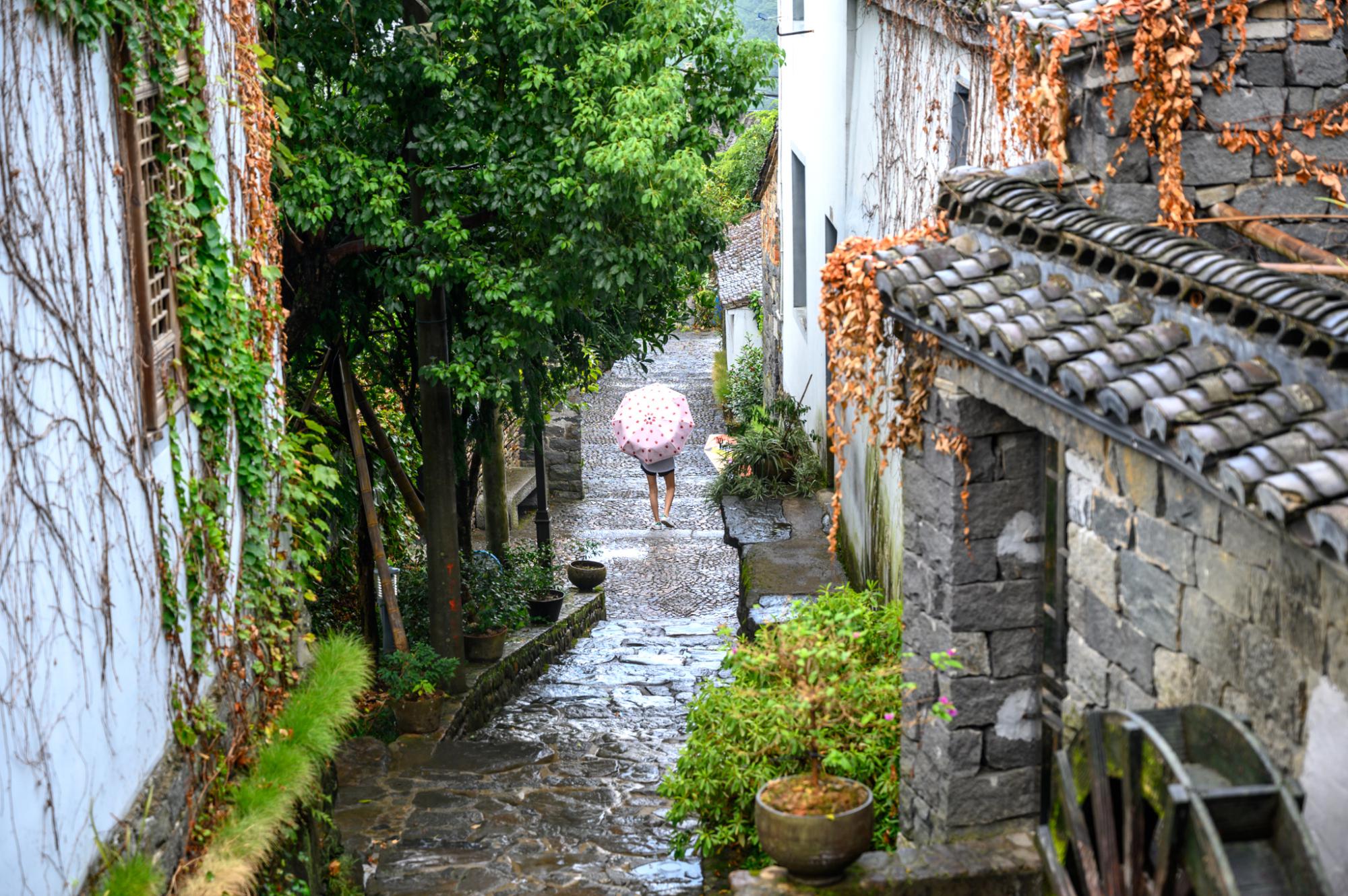 上虞东澄古村,藏在覆卮山间的百年古村,几乎没有任何的商业化