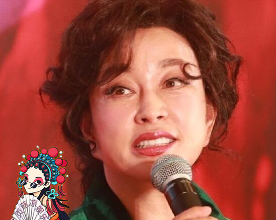 刘晓庆活动近照曝光65岁化浓妆脸部出油四婚三离风华绝代