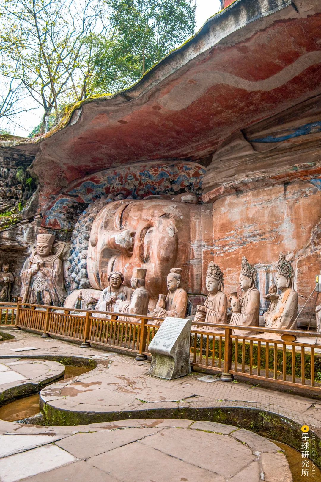 大足宝顶卧佛,已被列入《世界文化遗产目录》 靳博阳 摄