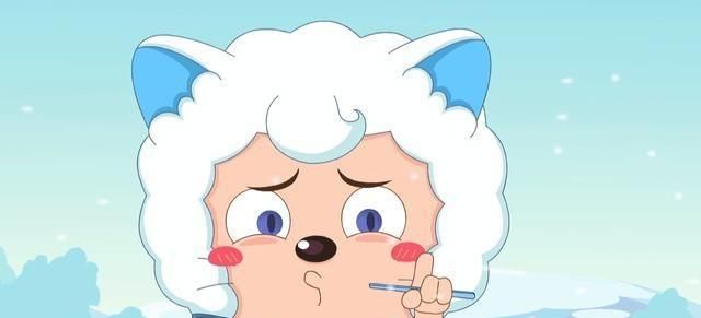 然后喜羊羊捂住嘴,忍住了微笑,他给了灰太狼他们通常的样子懒羊羊.