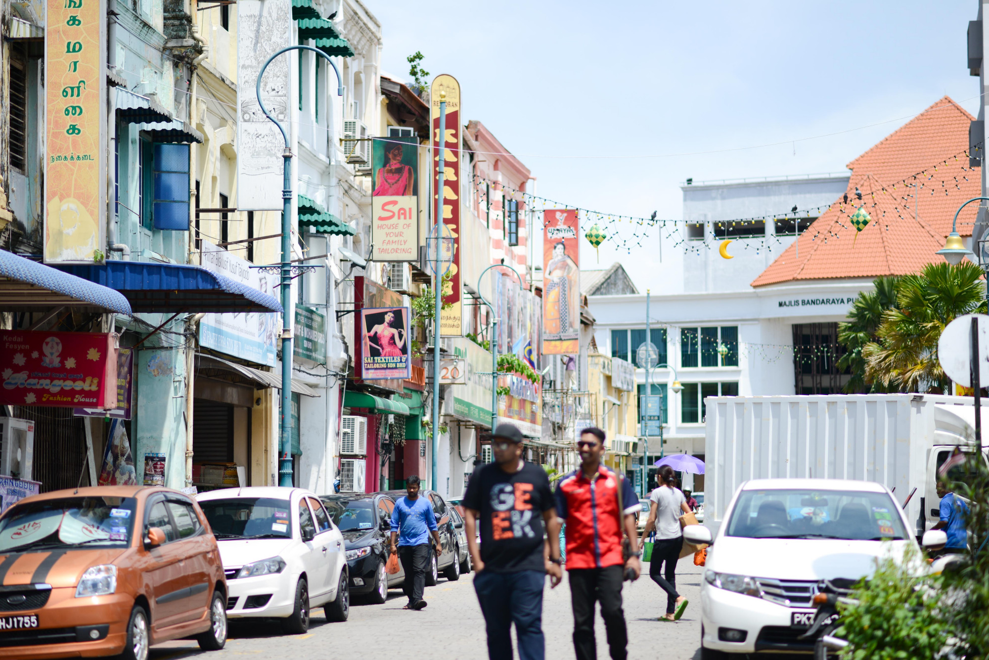 马来西亚街景实拍图片