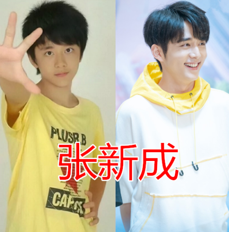 正文            最后就是张新成出道前的样子了,他是最近一段时间