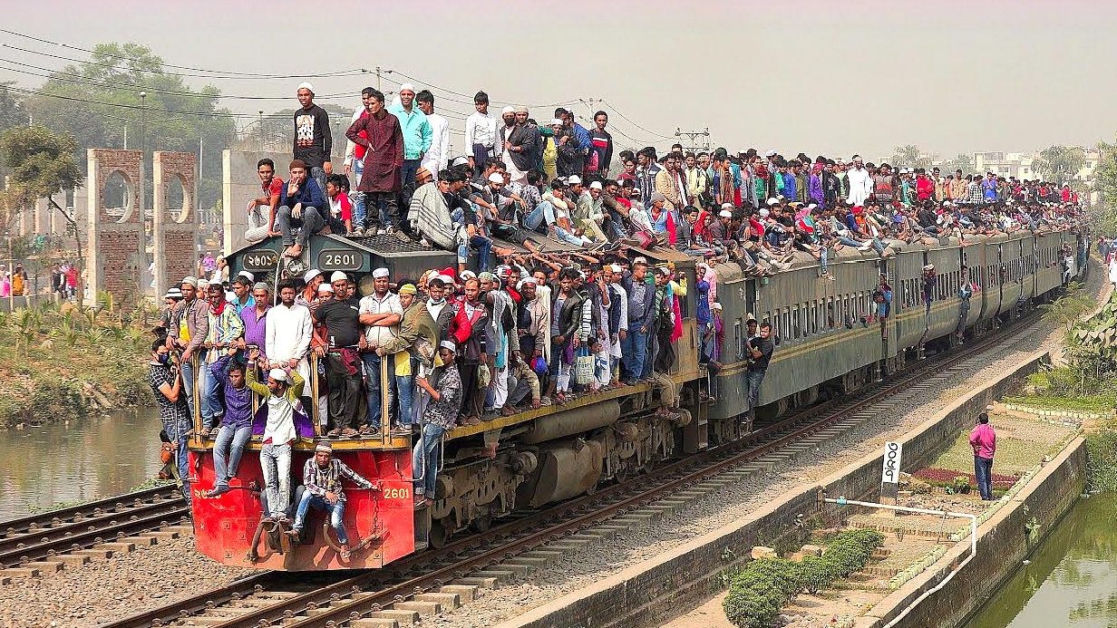 印度铁路现状图片
