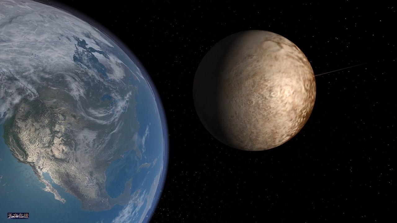 假如冥王星撞击到了美国,那会如何?