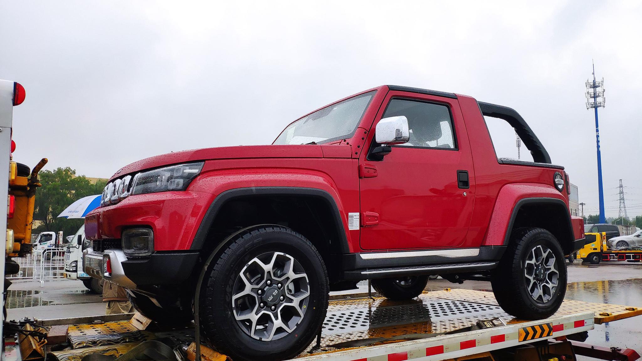 2020年北京车展探馆:新款北京f40皮卡实车