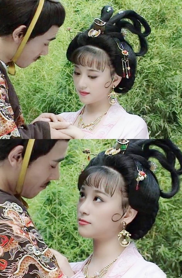 巅峰时期的苗乙乙,美的就像画中的仙子,好一朵人间富贵花
