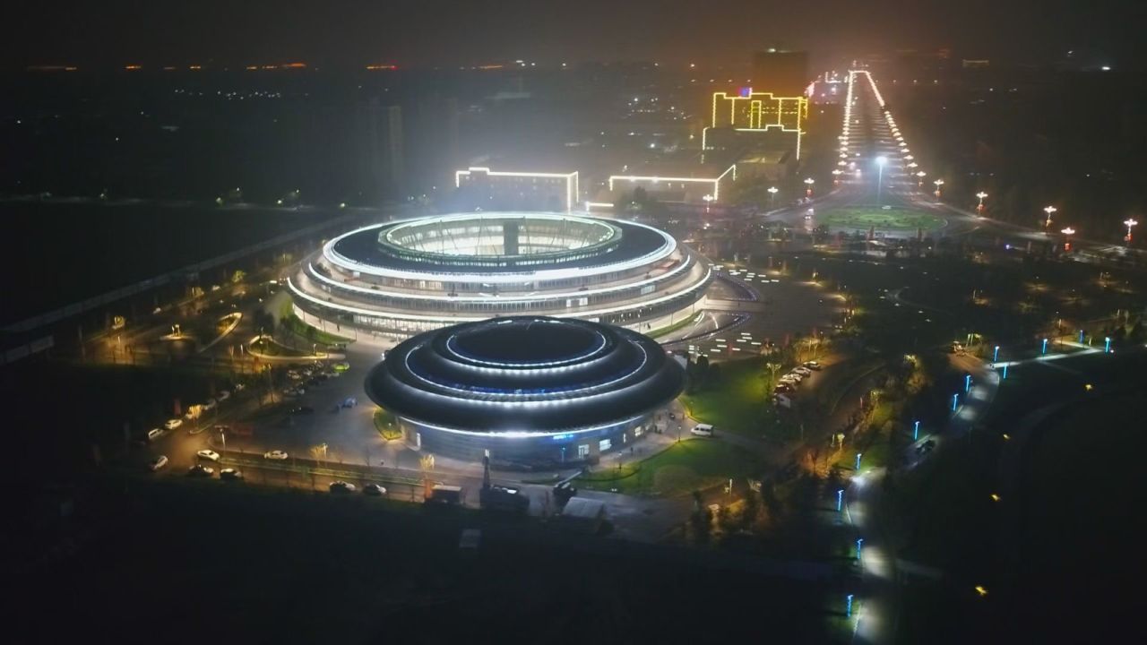 肃宁绚丽夜景喜迎八方客来