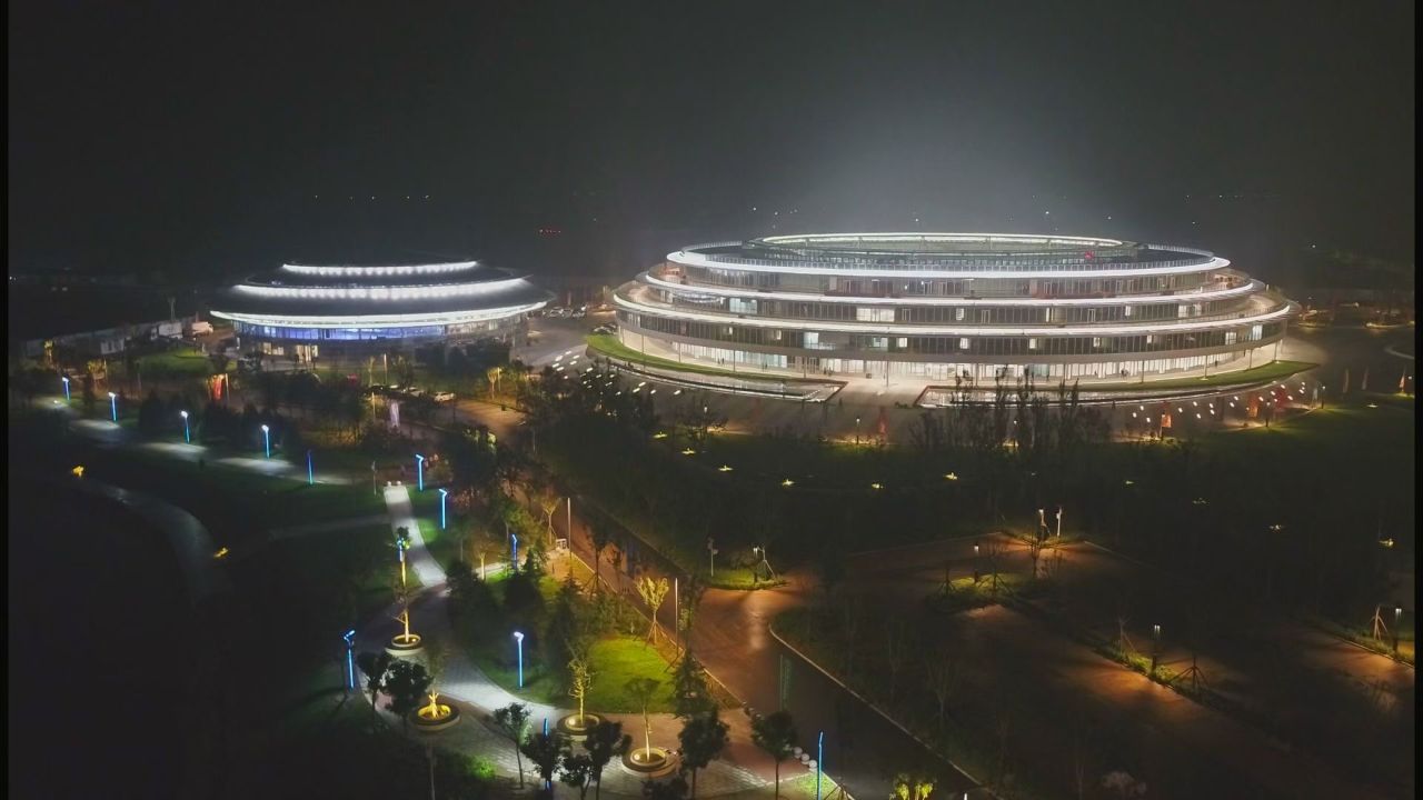 肃宁绚丽夜景喜迎八方客来