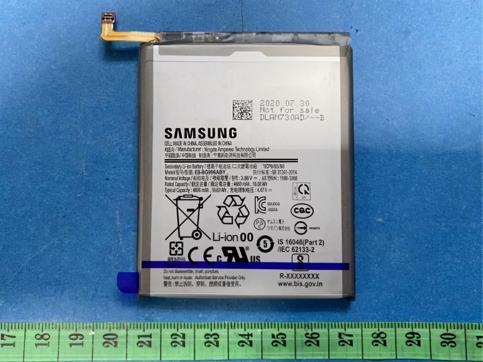 三星s21电池容量出炉s20价比白菜机