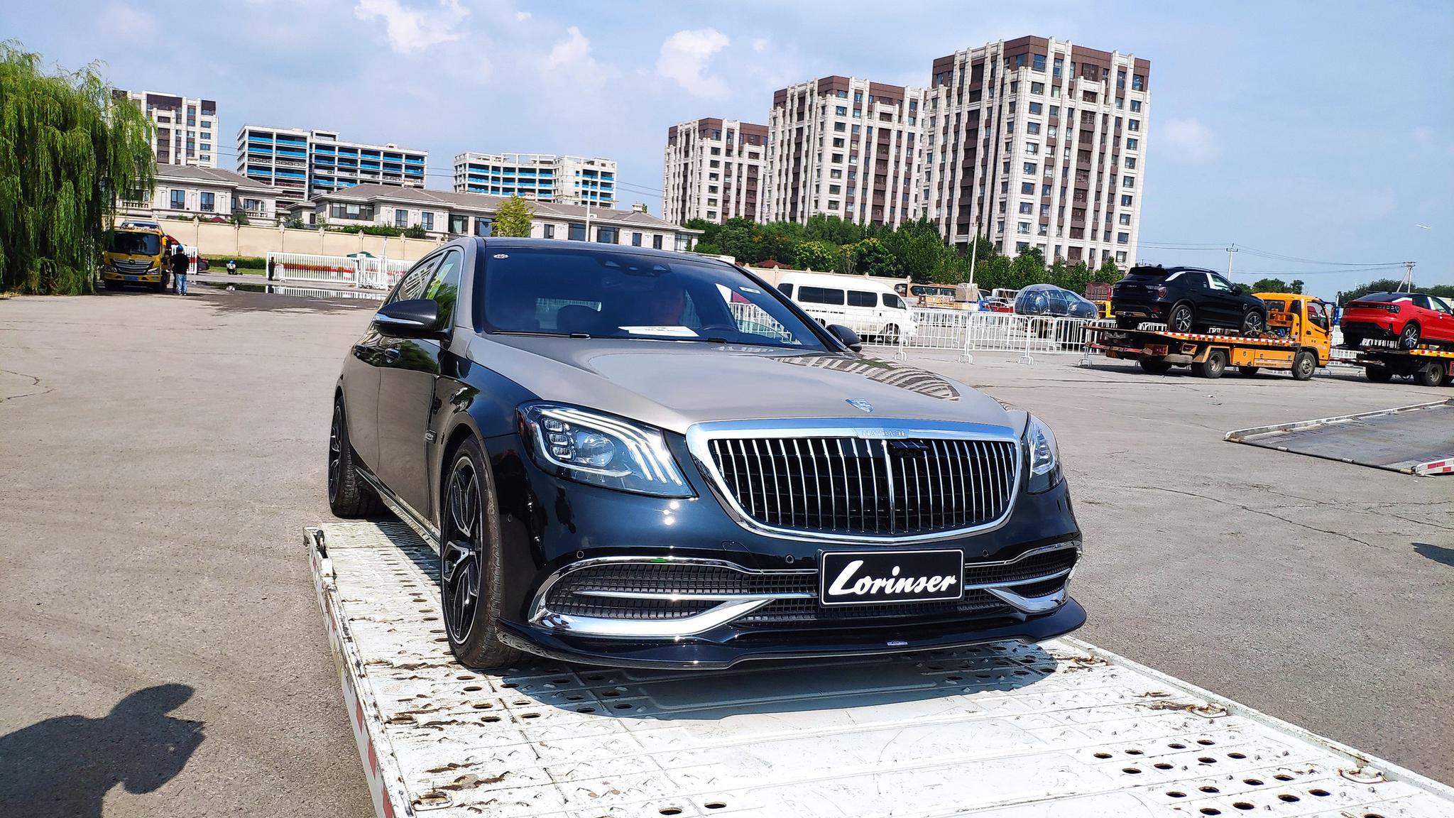 2020年北京车展探馆:罗伦士迈巴赫s级实车