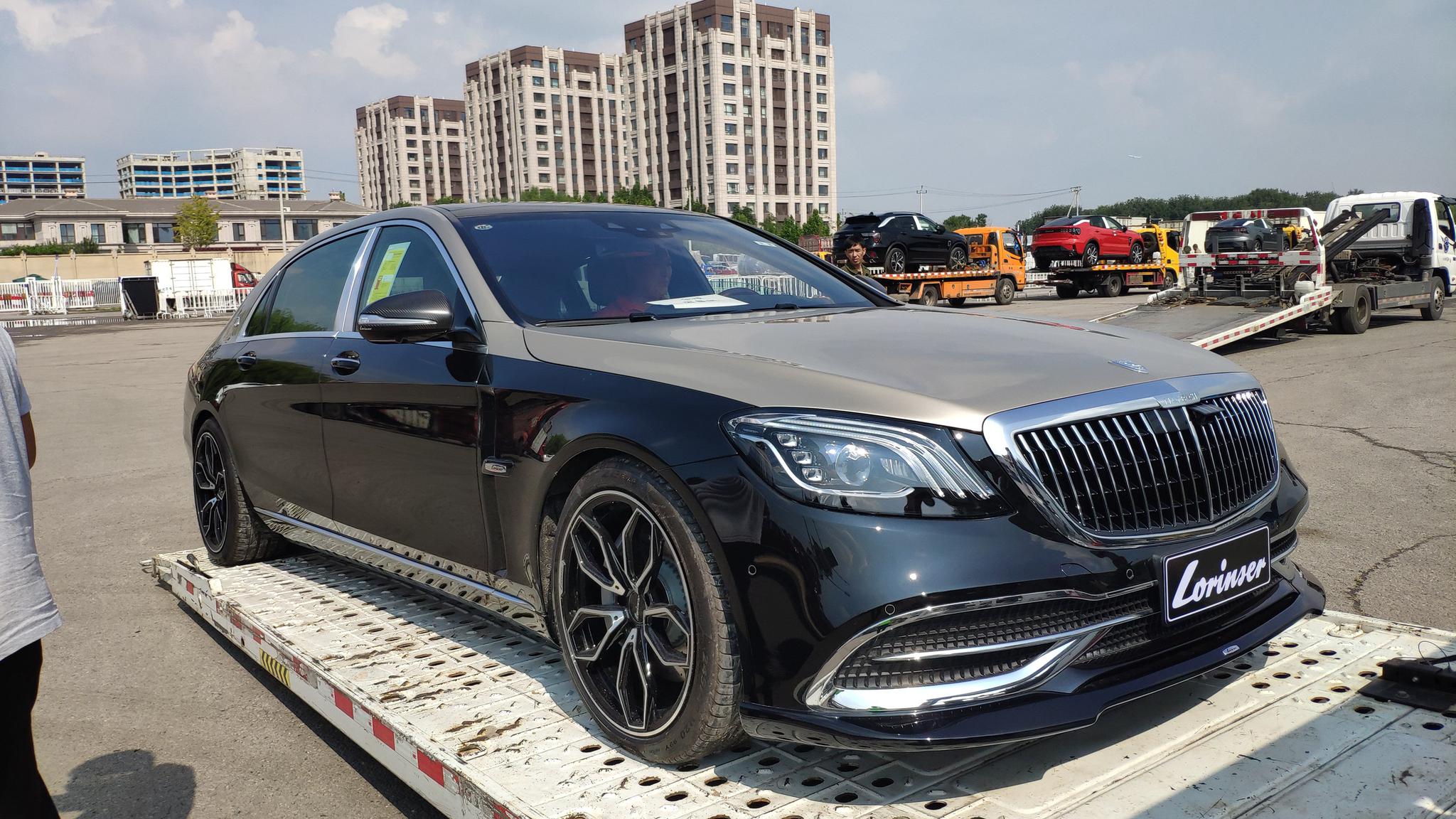 2020年北京车展探馆:罗伦士迈巴赫s级实车