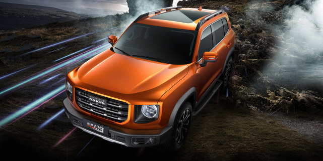 哈弗大狗今日上市，霸气不输丰田普拉多，轴距2738mm配后桥差速锁