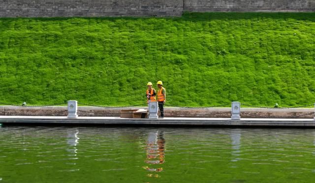 护城河的雨(污)水为了防止我们被污染那些一直保护我们的工作人员还想