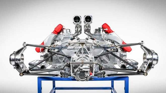 双70lv8发动机这款v16超跑一出世布加迪还能顶得住么