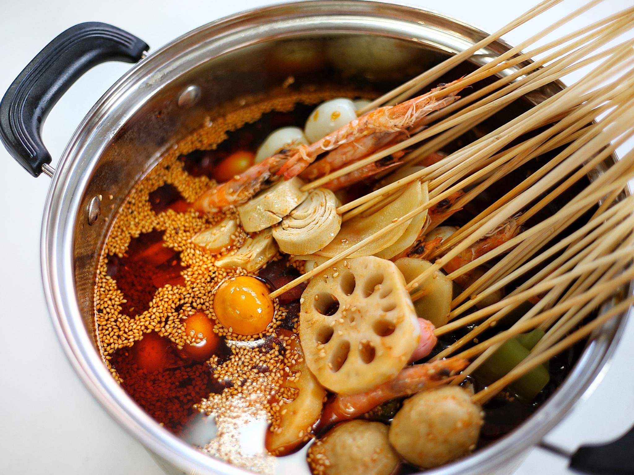 家庭版钵钵鸡做法附送辣油配方色泽红亮香辣诱人真解馋