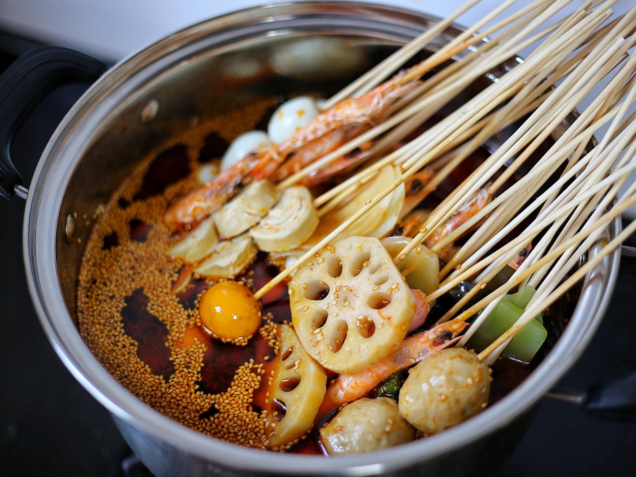 家庭版钵钵鸡做法附送辣油配方色泽红亮香辣诱人真解馋