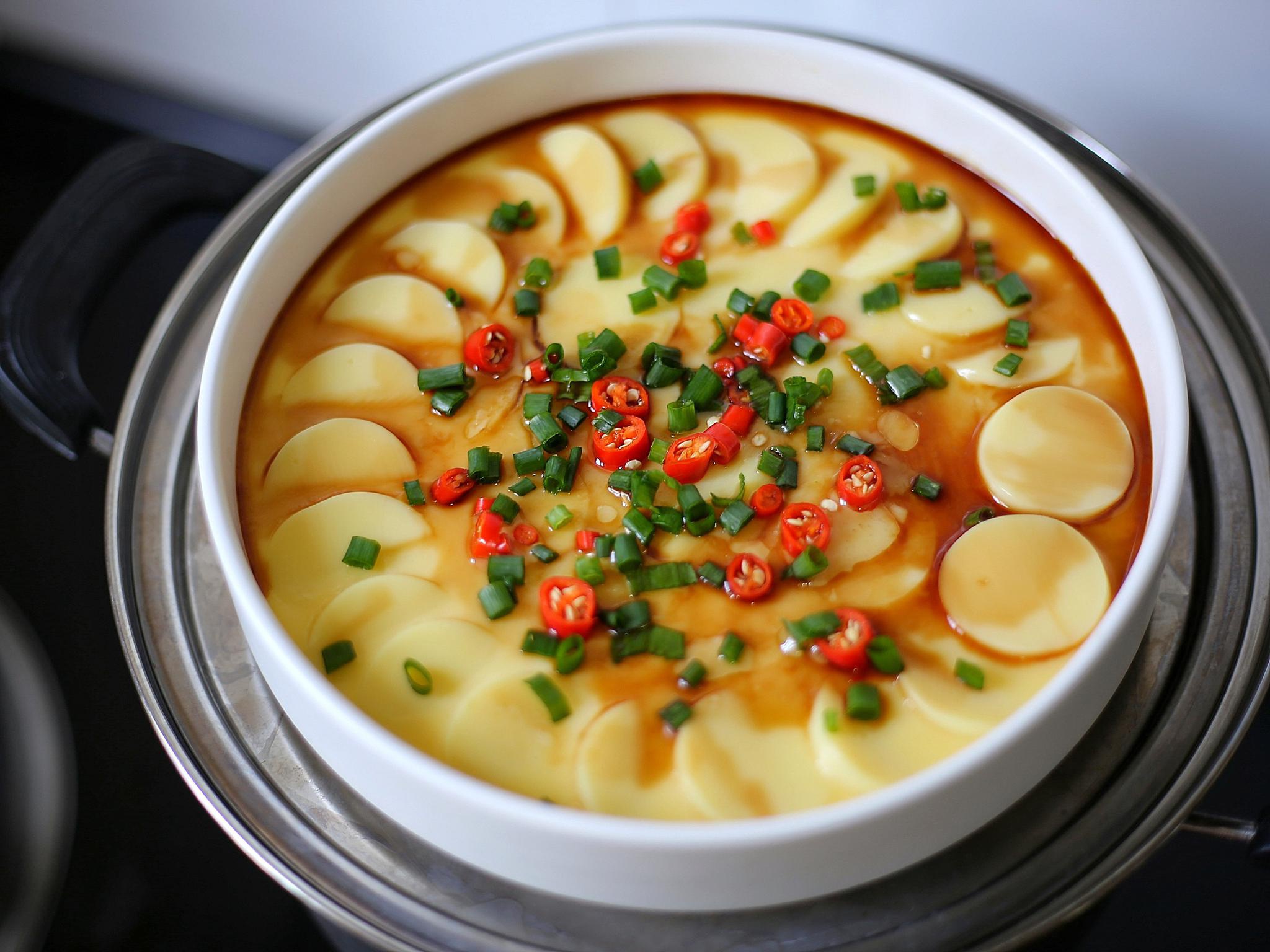 三伏天,就爱这道蒸菜,鲜美开胃好下饭,一周3次不嫌多|玉子|蒸菜|豆腐