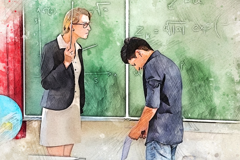 15岁女生被体罚200个深蹲,盲目打骂责罚学生,教育效果有限|深蹲|老师|学生_新浪新闻