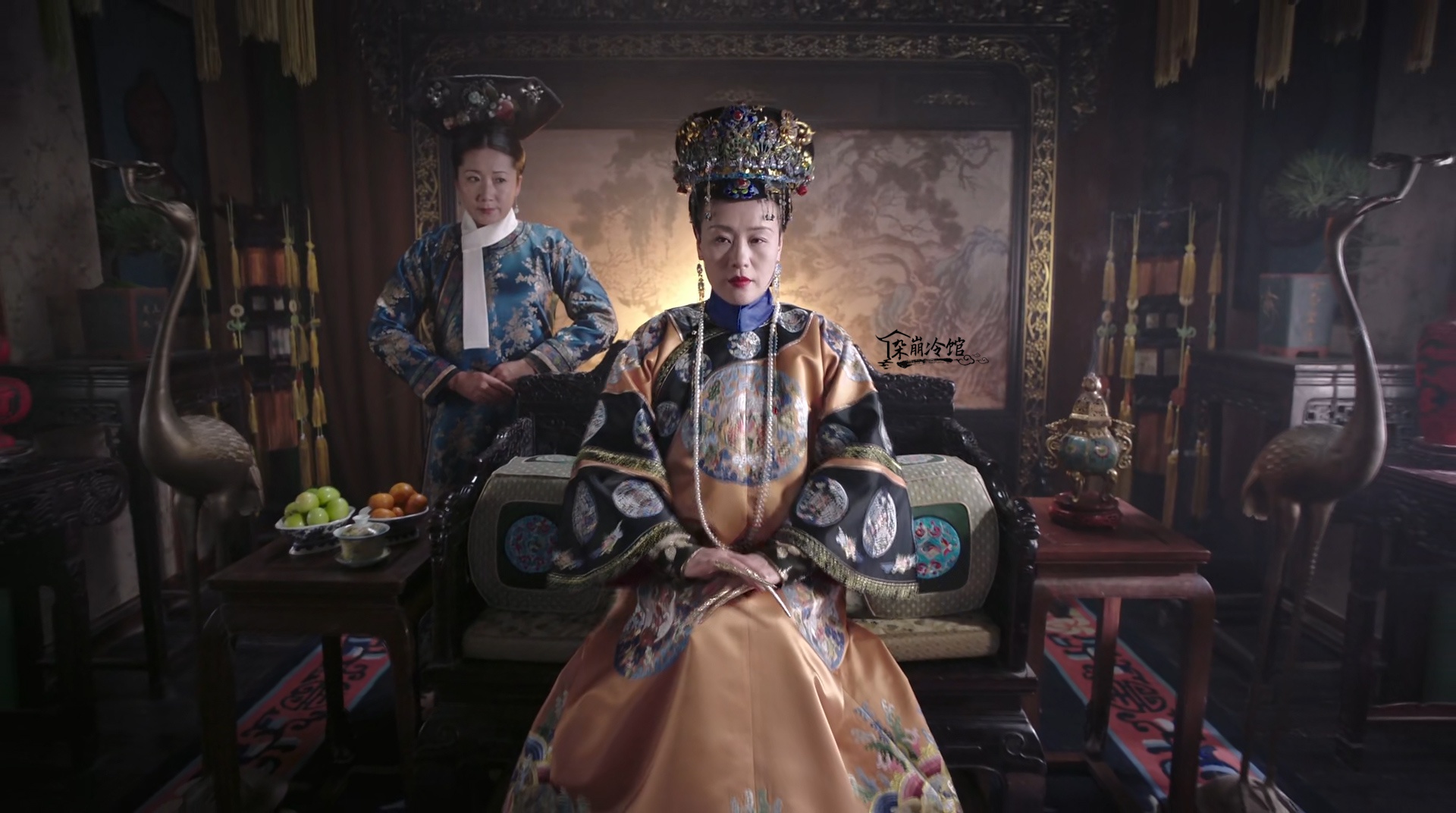 如懿传|新皇登基后的请安大会:各宫嫔妃的钿子,金饰珍珠点翠__财经